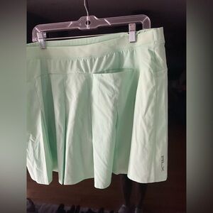 Mint Green SKORT with Logo RLX Ralph Lauren